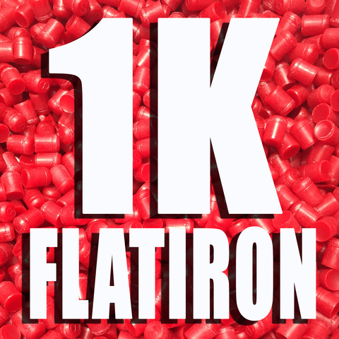 1,000 Rounds- Flat Iron