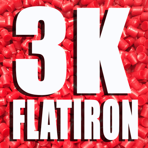 3,000 Rounds- Flat Iron
