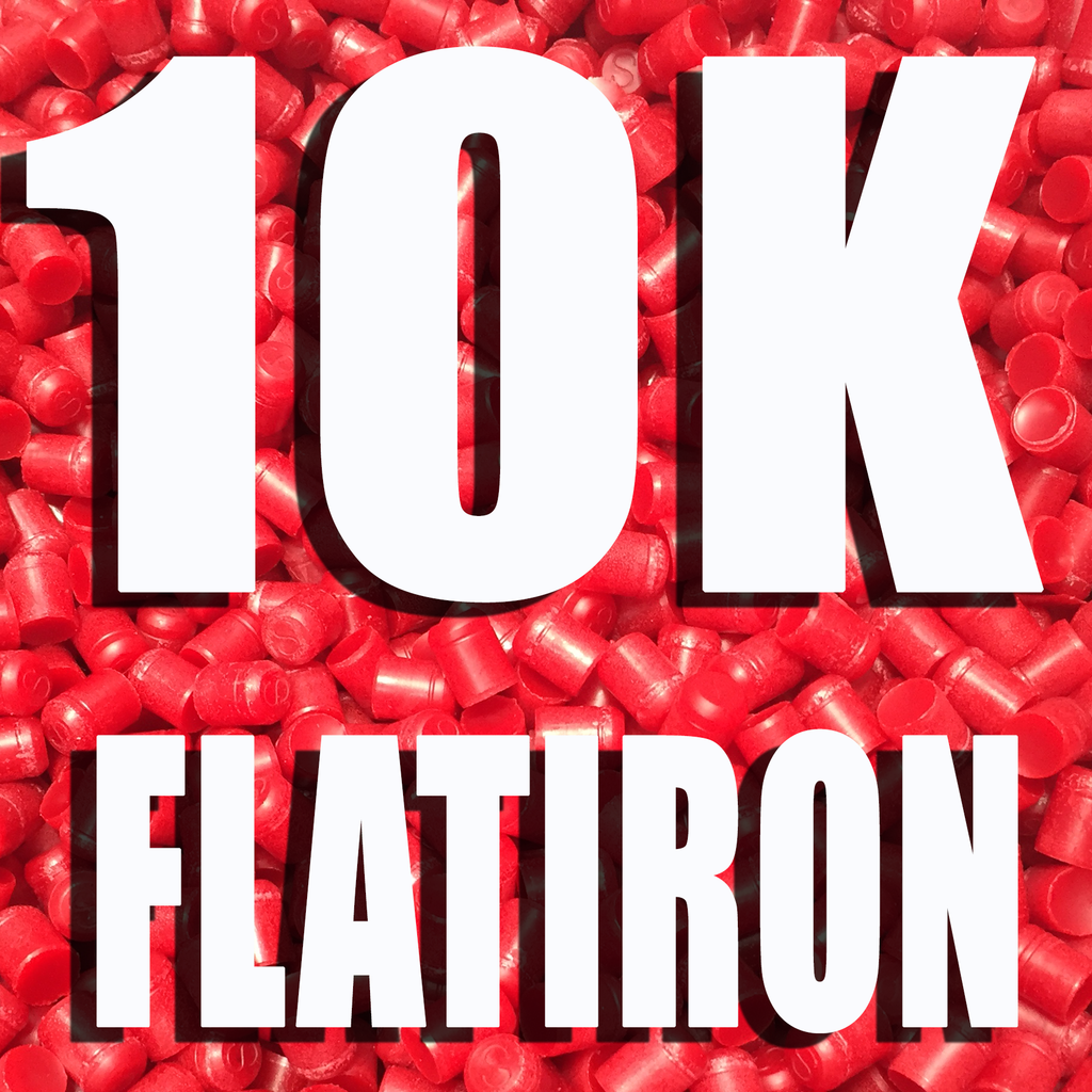 10,000 Rounds- Flat Iron